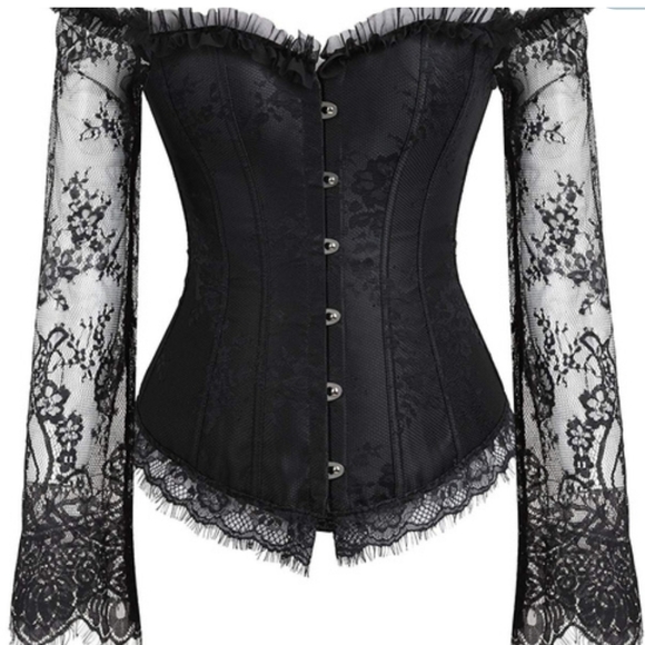Steampunk gothic style corset dress - Picture 9 of 9